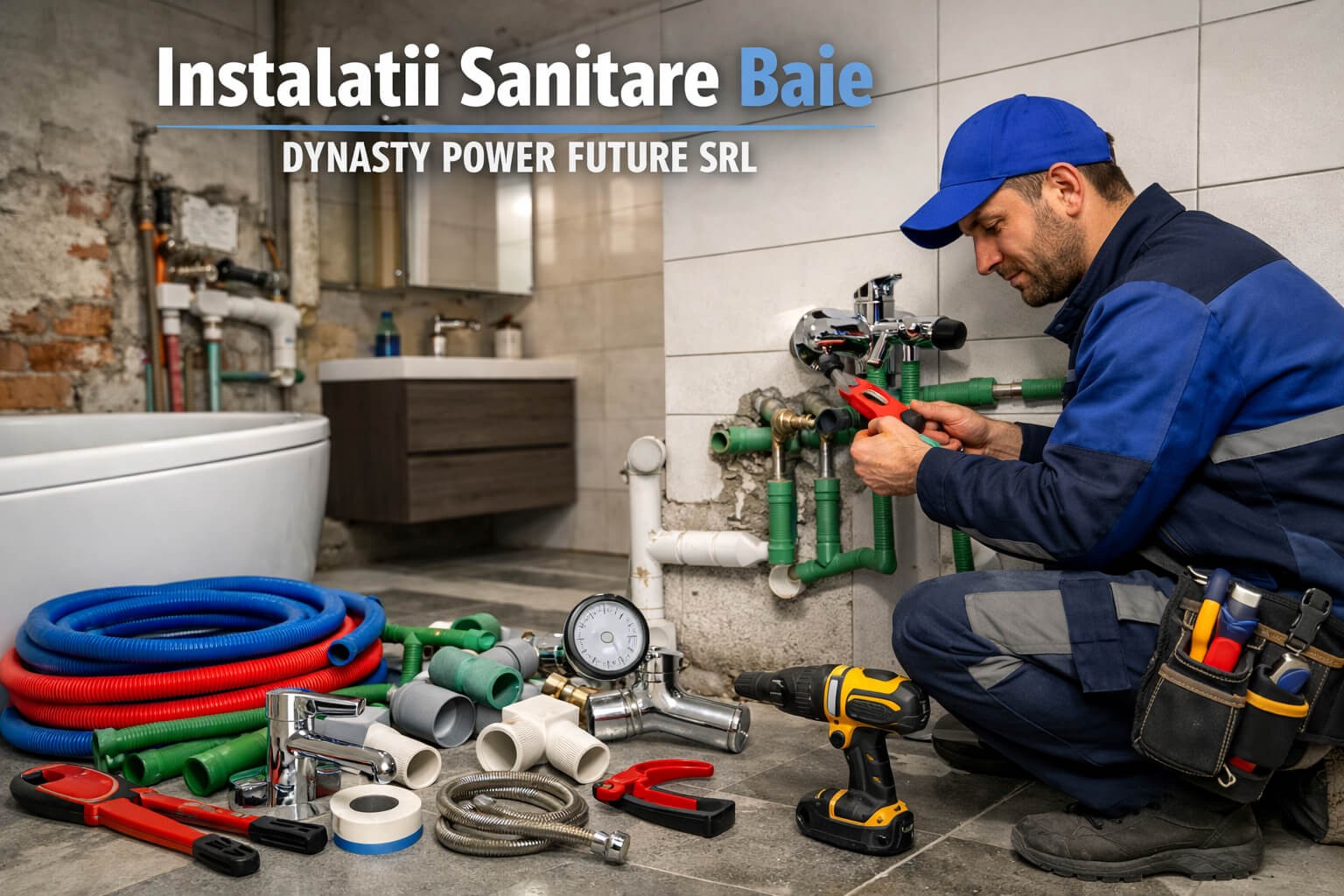 Servicii Renovari Interioare instalatii sanitare baie dynasty power future srl